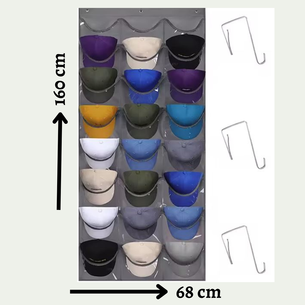 🧢 PRO-CAP Exhibidor Colgante para Gorras